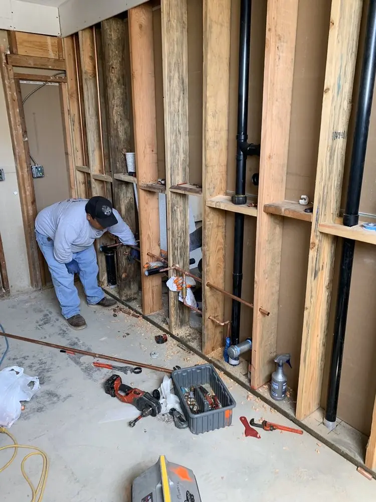 Commercial rough-in plumbing for Trenchless Sewer Repair in Oakland City